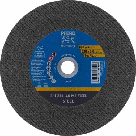 PFERD 61728222 Cutting disc Pferd 230Me EHT 230-3.0 A24 P PSF
