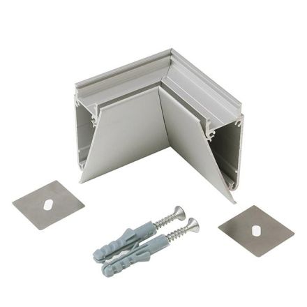 Brumberg 53082260 L-connector 53082 to 53754 silver