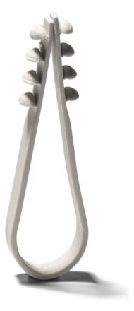 Schnabl 30043 DKS 8-28 white halogen-free dowel clamp