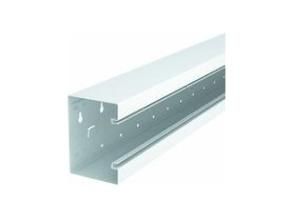 OBO Bettermann GS-S90130 90x130 pure white sheet steel device installation duct, 6277300