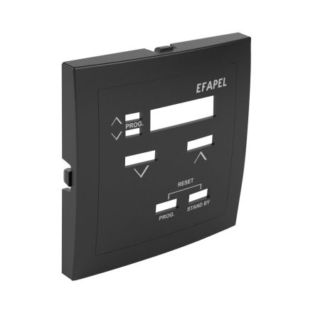 EFAPEL COV PLAT F/GEN BLIND CTRL MOD W/IR CTRL MT BK