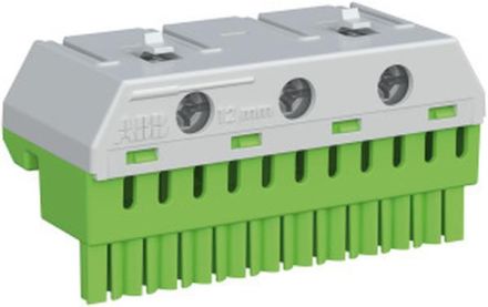 ABB Striebel & John ZK113G PE terminal block 11x4+3x25qmm quick plug-in terminal, 2CPX062759R9999