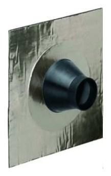 Kaiser 9079-51 42-55mm Alu-Butyl pipe sleeve, 9079-51