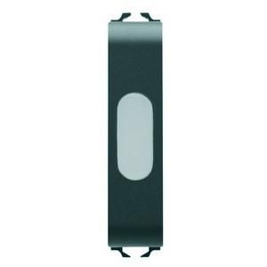 Gewiss GW12641 Transparent 1/2M black indicator light