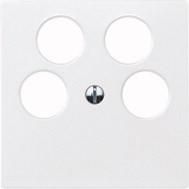 MERTEN 295319 Central plate polar white System M