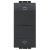Bticino L4027C 1-mod.f.LivingLight anthr roller shutter switch