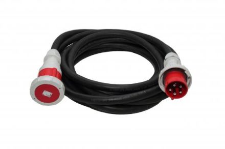 Walther 39600516050067 63A 5P 400V 6h IP67 5m H07RN-F 5G16 CEE cable