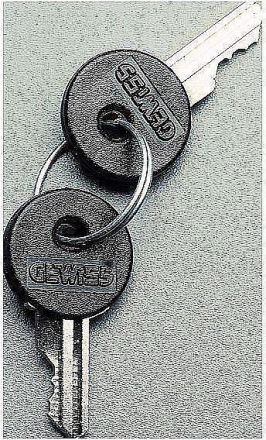 Gewiss GW20901 2 keys for switching/control devices set