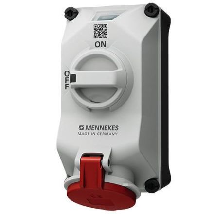 MENNEKES 5713506G DUOi R 32A5P6h 400V IP44 wall socket