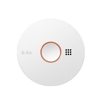 Gira 114502 smoke alarm Dual Basic Q smoke alarm pure white