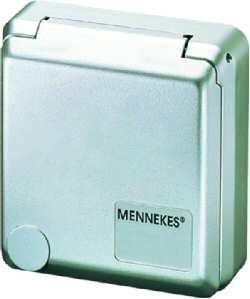 Mennekes 4904 surface-mounted box SCHUKO Cepex 16A 2-pole 230V IP44