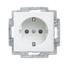 Busch-Jaeger 20 EUCB-914 SCHUKO® socket insert, with increased contact protection alpine white