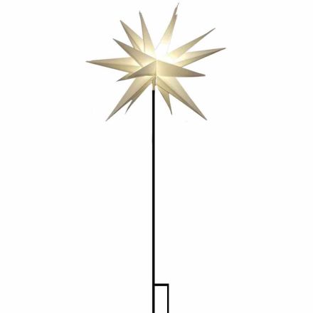FHS 34092 LED star KS white, 58cm rod 1 LED white, T6/18 hrs, IP44