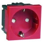 Hochköpper 00517911 D 6211.36 EMS SI red socket SCHUKO