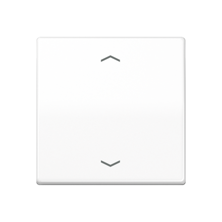 Jung AS1700PWW LB-Management button 1-way, with arrow symbols, Duroplast, AS series, alpine white