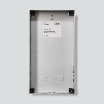 Siedle 210007734-00 GU CL 04-0 Classic galvanized sheet steel flush-mounted housing