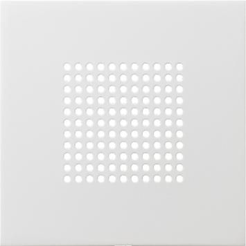 Gira 2483112 cover loudspeaker surface switch pure white