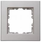 Kopp 402147002 1-way HK07 steel-colored cover frame