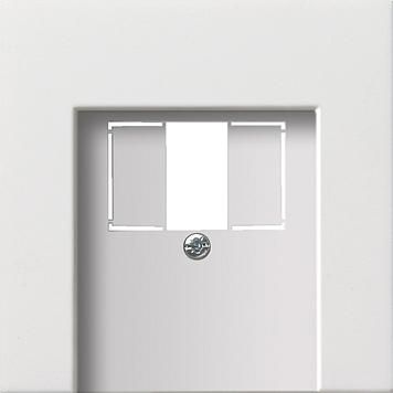 Gira 0276112 cover TAE+Stereo+USB surface switch pure white