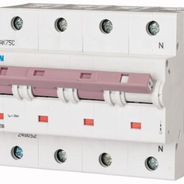 Eaton PLHT-B32/3N circuit breaker, 32A, 3p+N, B-Char , 248052