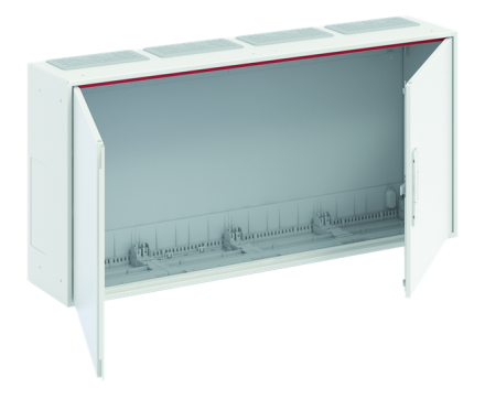 ABB Striebel & John A43 wall cabinet, empty 4FB, 3-row, 2CPX052013R9999