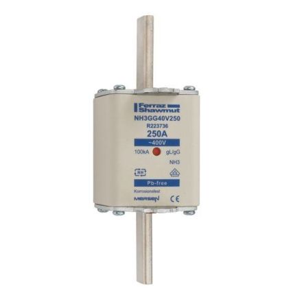 Mersen 1A387.000000 NH3GG40V500 600A size 3 AC400V KK gG NH fuse link