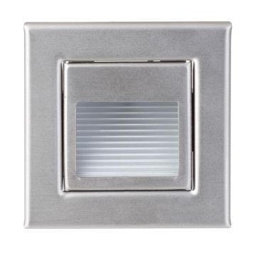 Brumberg 10129203 LED wall recessed light 230V stainless steel, 1.2W, LF:ww