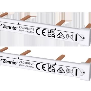 Zennio ZACMB8CB for MAXinBOX 8 comb rail