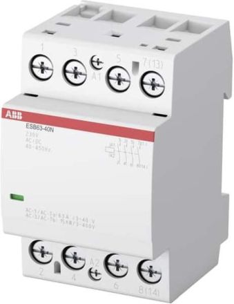 Busch-Jaeger 4TQB115514R0000 VI634001 4S/0Ö 24 VAC/DC QTY 4 installation contactor