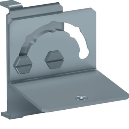 Hager FZ801A for support bar 100mm base universal fastening bar