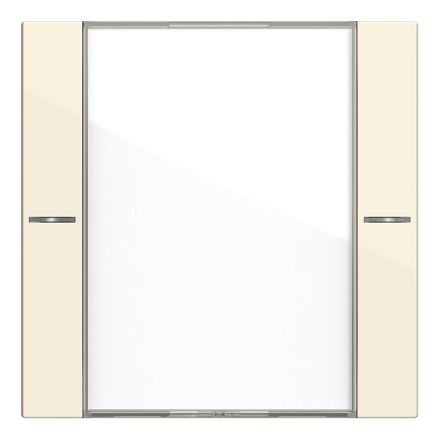 GIRA 577101 described rocker set for push button sensor 4 System 55 | 1-way | cream white glossy