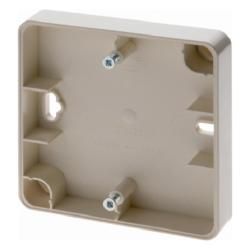 Berker 10020002 Surface-mounted housing 1-way flat version white surface-mounted, accessories