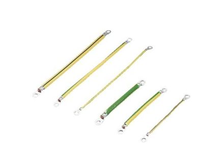 RITTAL 2565050 M6-M6 cross section 10qmm 350mm pack of 5 earthing straps