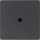 Berker 10196086 central piece for cable outlet and VDo connection box anthracite including Berker Q.1/Q.