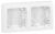 Legrand 086092 frame AP 2-WAY, (white)