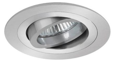 Brumberg 39309253 230V AC 6W 3000K alu matt LED recessed ceiling spotlight
