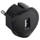 Legrand 050681 USB black USB adapter