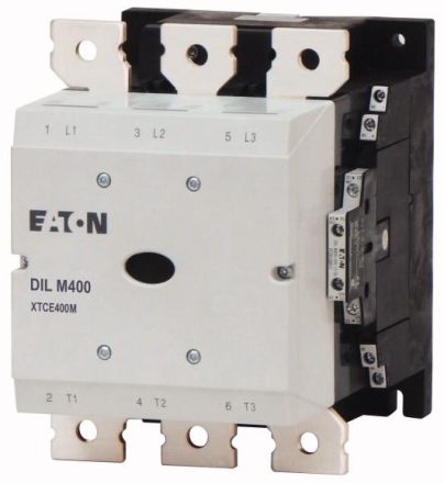 Eaton DILM400/22 (RDC48) 2NO 200kW/400V/AC3 power contactor, 208207