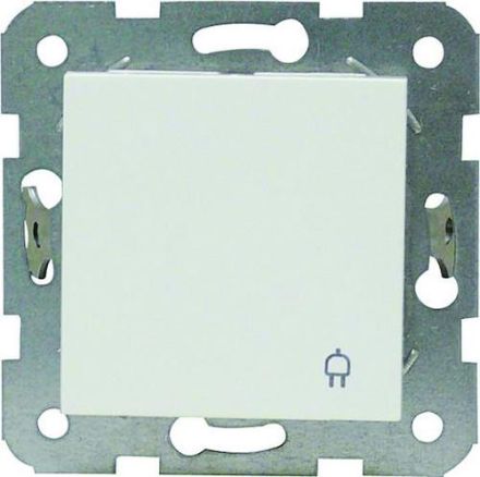 HHG 92542212 Schuko combination socket with hinged lid