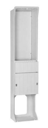 GSAB 32S1400M 1420 H:320 W:m.mounting plate PVC 5mm distribution column
