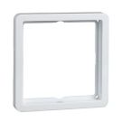ELSO 203164 combination frame for central plate 55x55mm pure white