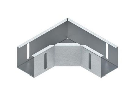 Niedax RESK 50.075 90° for mini cable tray 50x77mm strip galvanized arc