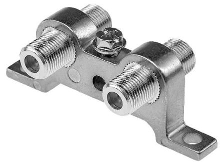 Axing CFA00901 Double F-connector for wall mounting