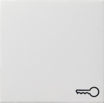 Gira 028727 rocker symbol key system 55 pure white matt