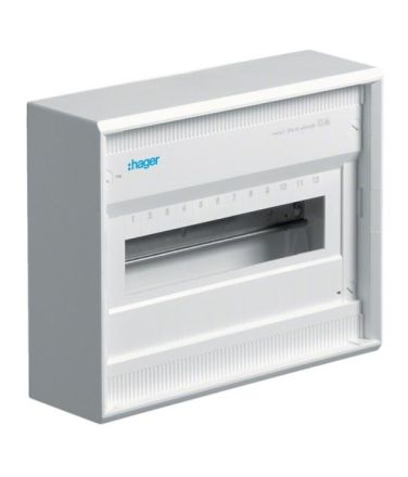 Hager VA12CN surface-mounted distributor with quick-connector