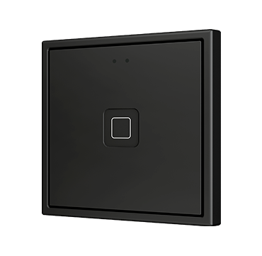 ZENNIO ZVIT70X1A KNX pushbutton sensor Tecla 70 | 1-fold | black