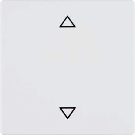 BERKER 85245229 KNX RF blind button quicklink Q.1/Q.3 | Arrows | polar white velvet