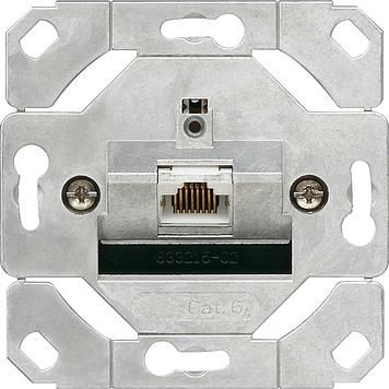 Gira 245100 network socket 1-way Cat.6A IEEE 802.3an insert
