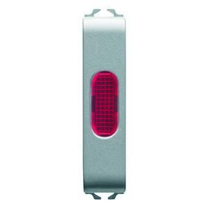 Gewiss GW14643 Red 1/2M Titanium Indicator Light