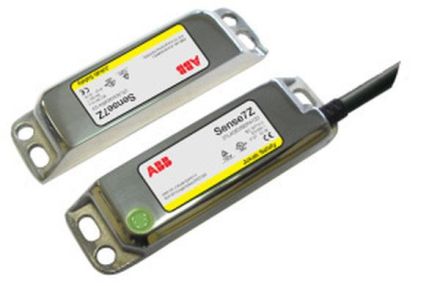 ABB Stotz-Kontakt Sense7Z M12, Sense 7Z M12 safety magnetic switch 2NC + 1NO, QC cable 250 mm, LED, 2TLA050056R2120